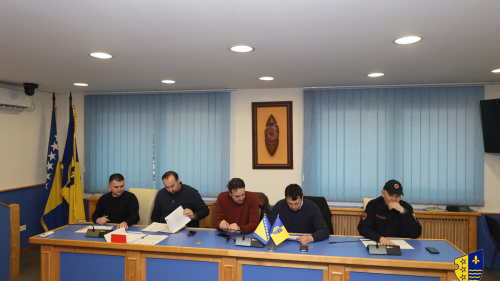 Održana zajednička vanredna sjednica Gradskog i Kantonalog štaba CZ