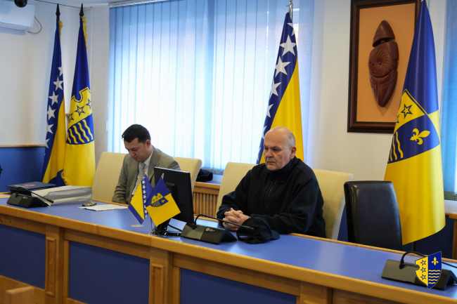 Održana svečana sjednica Štaba civilne zaštite BPK Goražde