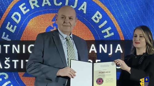 Priznanja za doprinos u zaštiti i spašavanju uručena predstavnicima KUCZ BPK Goražde